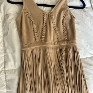 Idyllwind fueled by Miranda Lambert Faux Suede Fringe dress .